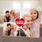 Fotocollage 3 Bilder kleine Prinzessin mit roten Herz M0038 - meinleinwand.de