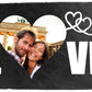 Schieferplatte Herz Foto Love M0079 - meinleinwand.de