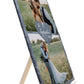 Schiefertafel Hochzeitscollage mit Datum M0188 - meinleinwand.de