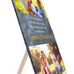 Schiefertafel Familie 2 Bilder mit Spruch und Namen M0451 - meinleinwand.de