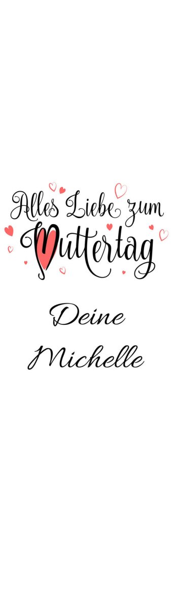 Weinkiste Muttertag mit Namen und Spruch M0733 - meinleinwand.de