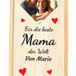 Weinkiste Beste Mama der Welt mit Foto Herzen und Namen M0751 - meinleinwand.de